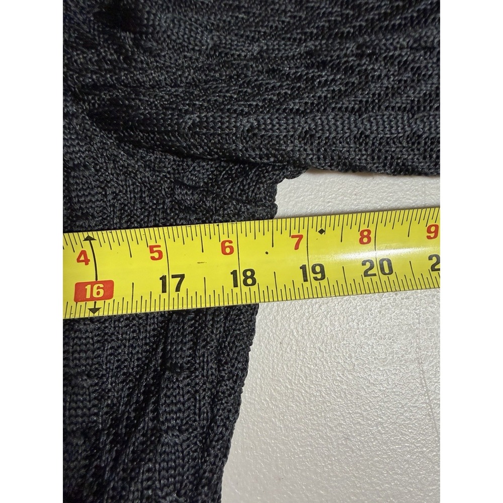 Spyder Jacket Women Size M Blue Cable Knit Textured Sweater Active Outdoors - Picture 4 of 12